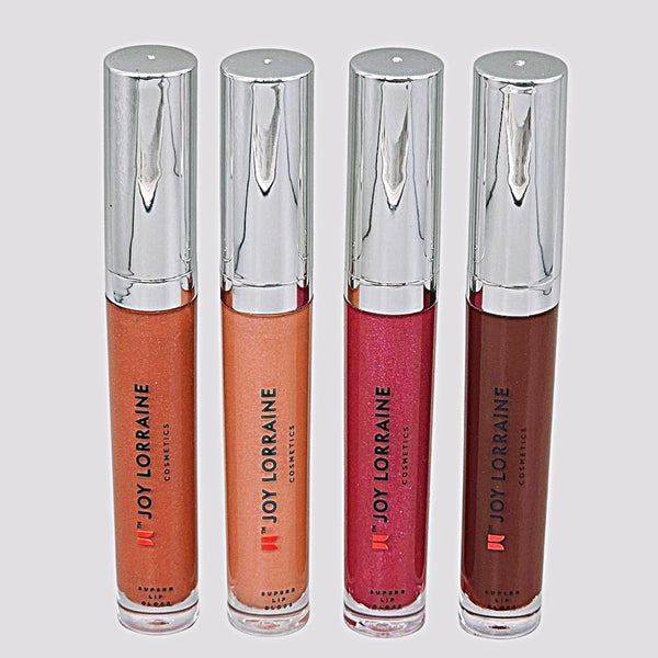 4-Piece superb lip gloss set that complements a variety of skin tones and melanin-rich skin.
