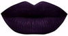 Bold black plum matte liquid lipstick with high pigment color payoff.