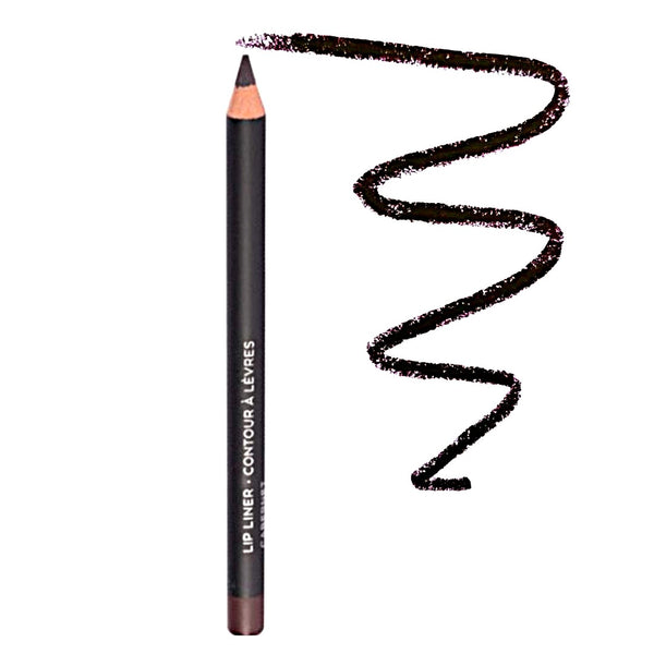 Cabernet deep violet-plum lip liner pencil for precise lip contouring.