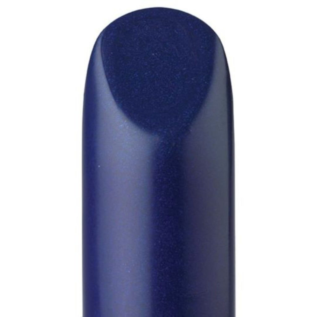 A cobalt blue matte serpent lipstick with high-intensity color for bold makeup lovers.
