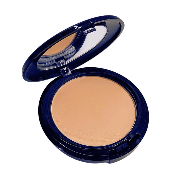 Open compact showing a long-wearing, powder foundation shade with buildable coverage for a shine-free, even-toned matte finish.