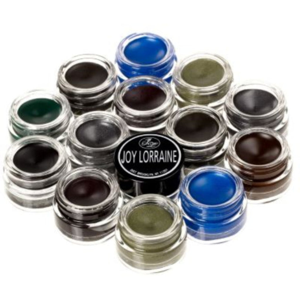 Waterproof, smudge proof, and long-lasting gel eyeliner pots with intense color payoff.
