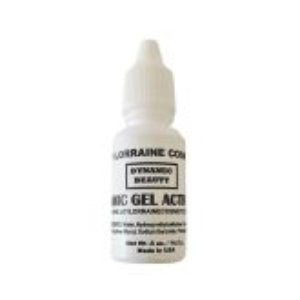 A cosmetic glitter glue in clear gel formula for face, eyes, and body that seals loose glitter for all-day hold without fallout included in Cabaret Glitter Kit.
