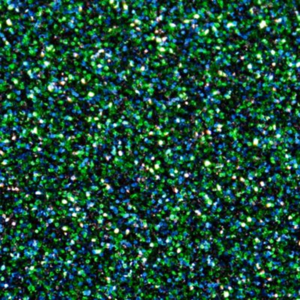 Cosmetic loose glitter swatch with intense sparkles for bold eye looks, face glitter makeup looks, glitter lips and body art.