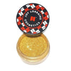 JuliemanGLOW Highlighter is a pearlized golden powder that delivers an intense golden glow on all complexions.