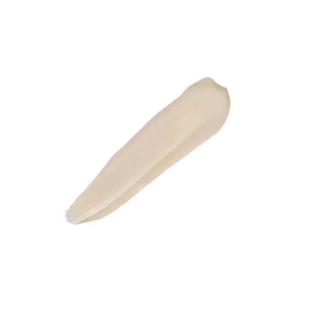 Swatch of lightweight liquid under-eye concealer providing smooth, crease-resistant coverage for dark circles, blemishes, and discoloration.