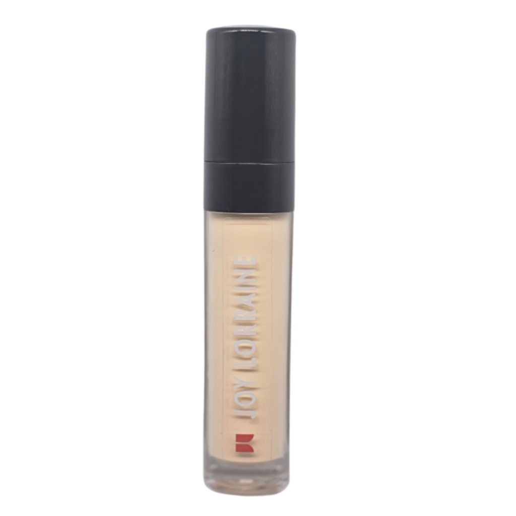 A lightweight liquid under-eye concealer providing smooth, crease-resistant coverage for dark circles, blemishes, and discoloration.