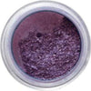 Plum loose eye shimmer showing radiant shimmer for glamour looks.