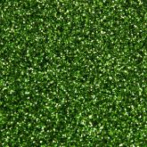 Hunter Green glitter swatch showing loose cosmetic-grade glitter for eyes, face, lips and body. 