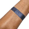 Swatch of loose navy shimmer eyeshadow with ultrafine pigments for radiant, buildable color payoff. 