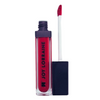 Orange red liquid matte lipstick with high pigment and a smooth transfer-resistant finish designed to complement melanin-rich skin tones.