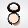 Pro Medium Olive powder foundation showing shade color and matte finish. 