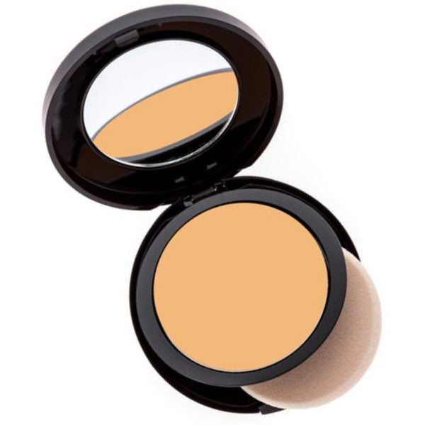 Open compact showing a long-wearing, powder foundation shade with buildable coverage for a shine-free, even-toned matte finish.