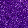 Glitter swatch of Purple cosmetic grade glitter makeup.