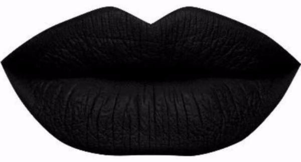 Matte Lipstick, Black Widow, Black Lipstick, Long Lasting Lipstick