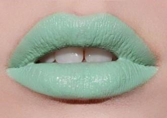 Pastel Green Liquid Lipstick