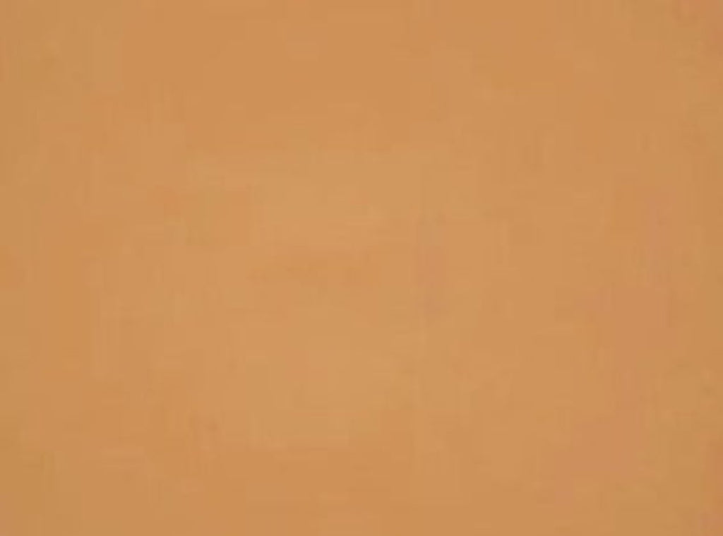 Swatch of Dark Beige powder foundation shade from the Dual Morvant compact, showing true color and matte finish. 